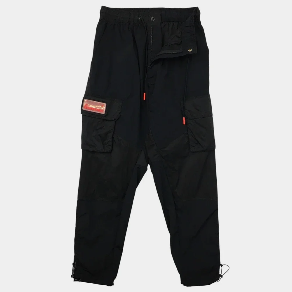Jordan 23 Engineered Mens Black Nylon Cargo Pants Standard Fit Size M CK9167-010